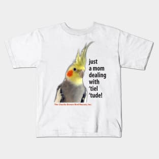 CB tiel tude - black type Kids T-Shirt